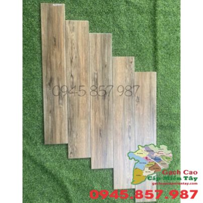 Gạch giả gỗ lót sàn 15x90 trung quốc vân gỗ tự nhiên