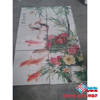 Gạch tranh cá cực đẹp giá rẻ