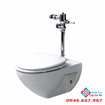 Bồn Cầu INAX C-22PV Treo Tường Nắp Thường Kèm Van Xả