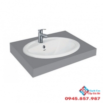 Chậu Rửa Lavabo Viglacera CD1 Âm Bàn Dương Vành