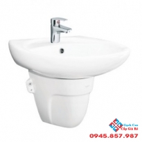 Chậu Rửa Mặt Lavabo Viglacera BS409/BS502 Treo Tường