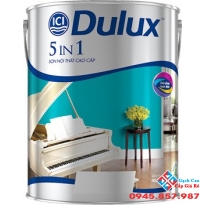 Sơn Dulux Nội Thất Cao Cấp 5 in 1 Lon 5 Lít