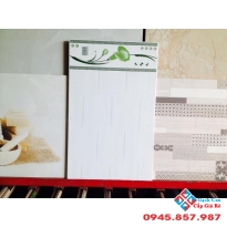 Gạch 25x40 hoa loa kèn xanh giá rẻ