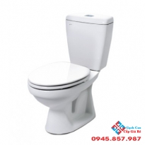 Bồn Cầu INAX C-108VAN 2 Khối Xả Nhấn Nắp Êm