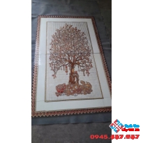 Gạch tranh cây tài lộc giá rẻ