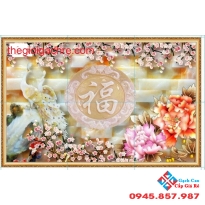 Gạch tranh trang trí 120x180 3D giá rẻ