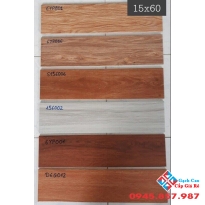 Gạch giả gỗ 15x60 hàng nhập khẩu giá rẻ tại kho