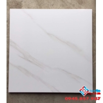 Đá bóng kiếng 60x60 trắng vân mây