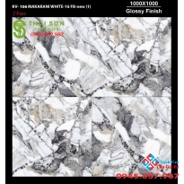 Gạch siêu bóng 100x100 vân đá onyx sang trọng lát nền ấn độ tại tphcm