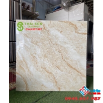 Gạch trung quốc 100x100 lát nền bóng kiếng khắc kim