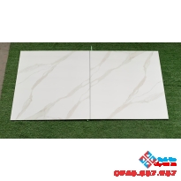 Gạch 120x120 ấn độ cao cấp trắng vân mây lát nền giá rẻ
