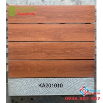 Gạch giả gỗ trung quốc lát nền 20x100 vân gỗ đỏ đẹp