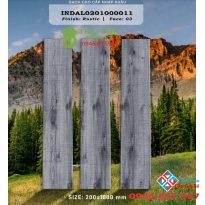 Gạch giả gỗ vân xám đậm 20x100 lót sàn nhập khẩu cao cấp