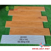 Gạch lát nền giả gỗ 20x100 matt mờ trung quốc