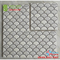 Gạch vẩy cá cao cấp 30x30 trang trí tại Q1