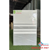 Gạch hà thanh 30x60 bộ đậm nhạt xám bóng kiếng