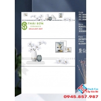 Gạch ốp tường 30x60 bóng kiếng trắng trơn giá tốt