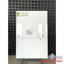 Gạch ốp tường 30x60 màu trắng mây bóng kiếng