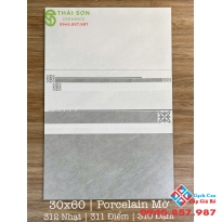 Gạch cmc 30x60 matt mờ ốp lát bộ màu xám giá tốt