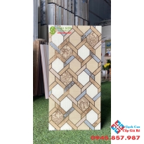 Gạch 30x60 nhũ vàng ốp trang trí phòng khách đẹp mới nhất
