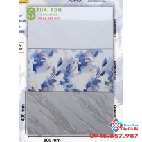 Gạch ốp tường trung cư 40x80 apodio siêu bóng 