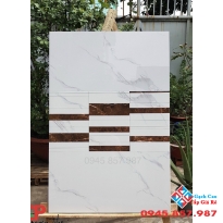 Gạch bóng kiếng 40x80 ốp tường phòng khách mới nhất 2021
