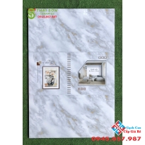 Gạch 40x80 ốp tường bóng kiếng phương nam tại Q8