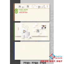 Gạch ốp tường 40x80 tông kem vàng bóng kiếng