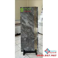Gạch cầu thang 47x120 trung quốc màu xám đen vân đá