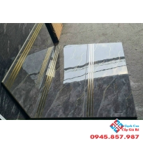 Giá gạch cầu thang nhập khẩu 47x120 khắc kim