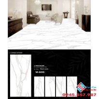 Gạch ốp lát 60x120 bóng kiếng vân mây ấn độ