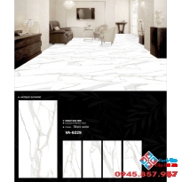 Gạch ốp lát 60x120 bóng kiếng vân mây ấn độ
