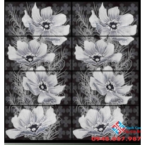 Gạch ốp lát ấn độ 600x1200 bông hoa văn trang trí đẹp