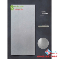 Gạch lát nền 60x120 apodio mờ tinh thể màu xám xi măng nhạt