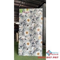 Gạch apodio siêu bóng 60x120 ốp trang trí họa tiết hoa đơn cách điệu