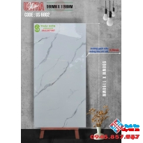Gạch siêu bóng kính 60x120 trắng mây cao cấp