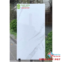 Gạch bóng kiếng trắng mây 60x120 lát nền