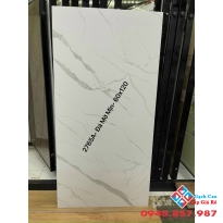 Gạch Porcelain 600x1200 trắng mây mờ