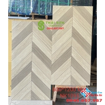 Gạch lát nền vân gỗ ghép xương cá 60x120 ấn độ