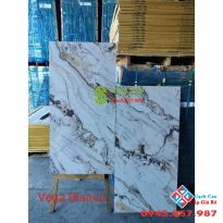 Gạch ấn độ 60x120 lát nền bóng kiếng Vega Bianco