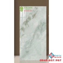 Gạch ốp lát 60x120 ấn độ màu xanh siêu bóng cao cấp