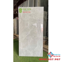 Gạch vicenza 60x120 bóng kiếng màu xám lát nền nhà 