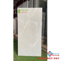 Gạch vicenza 60x120 bóng kiếng màu xám vân mây