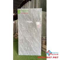 Gạch vicenza 60x120 bóng kiếng lát nền nhà phòng khách