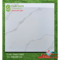 Gạch apodio 60x60 siêu bóng lát nền màu trắng vân mây