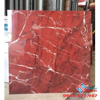Gạch lát nền 60x60 đỏ vân trắng