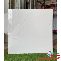Gạch bóng kiếng toàn phần 60x60 vân mây trắng