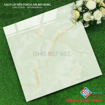 Gạch lát nền phòng khách 60x60 bóng kiếng đẹp
