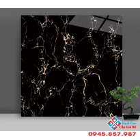 Gạch bóng kiếng đen vân cam 60x60 catalan