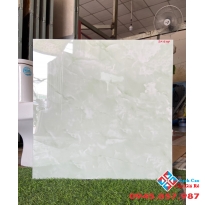 Gạch bóng kiếng 600x600 vân xanh